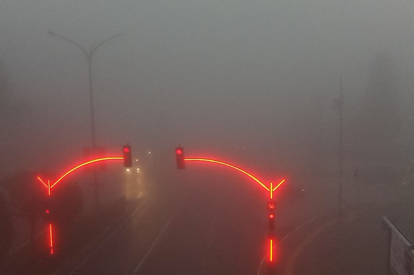 Mardin’de yoğun sis: Görüş mesafesi 10 metreye düştü