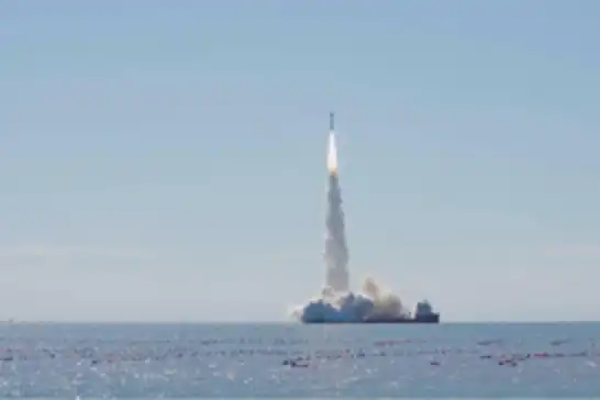 Çin, denizden 7 uydu fırlattı