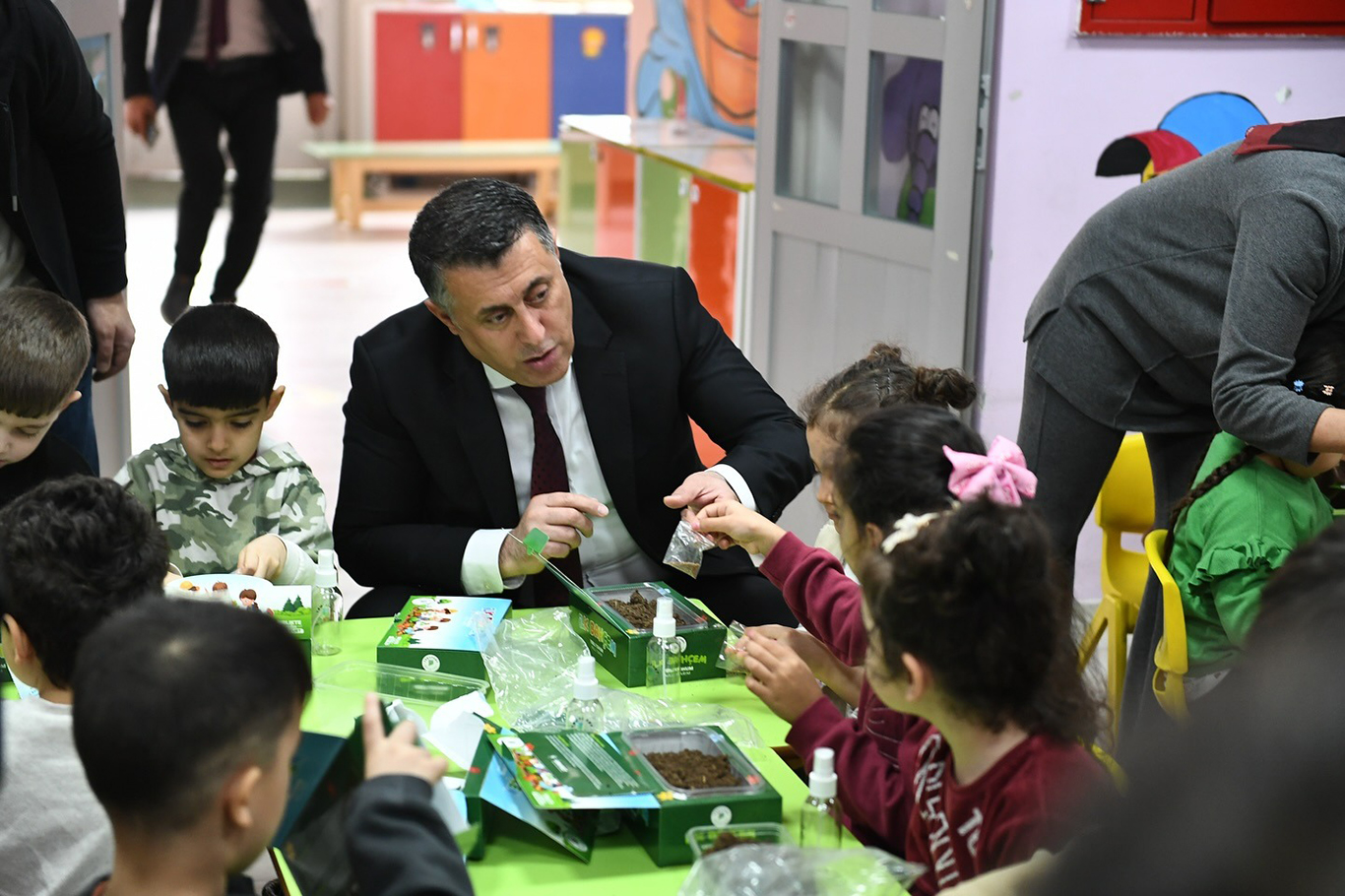 Malatya'da miniklere tarım sevgisi aşılıyor!