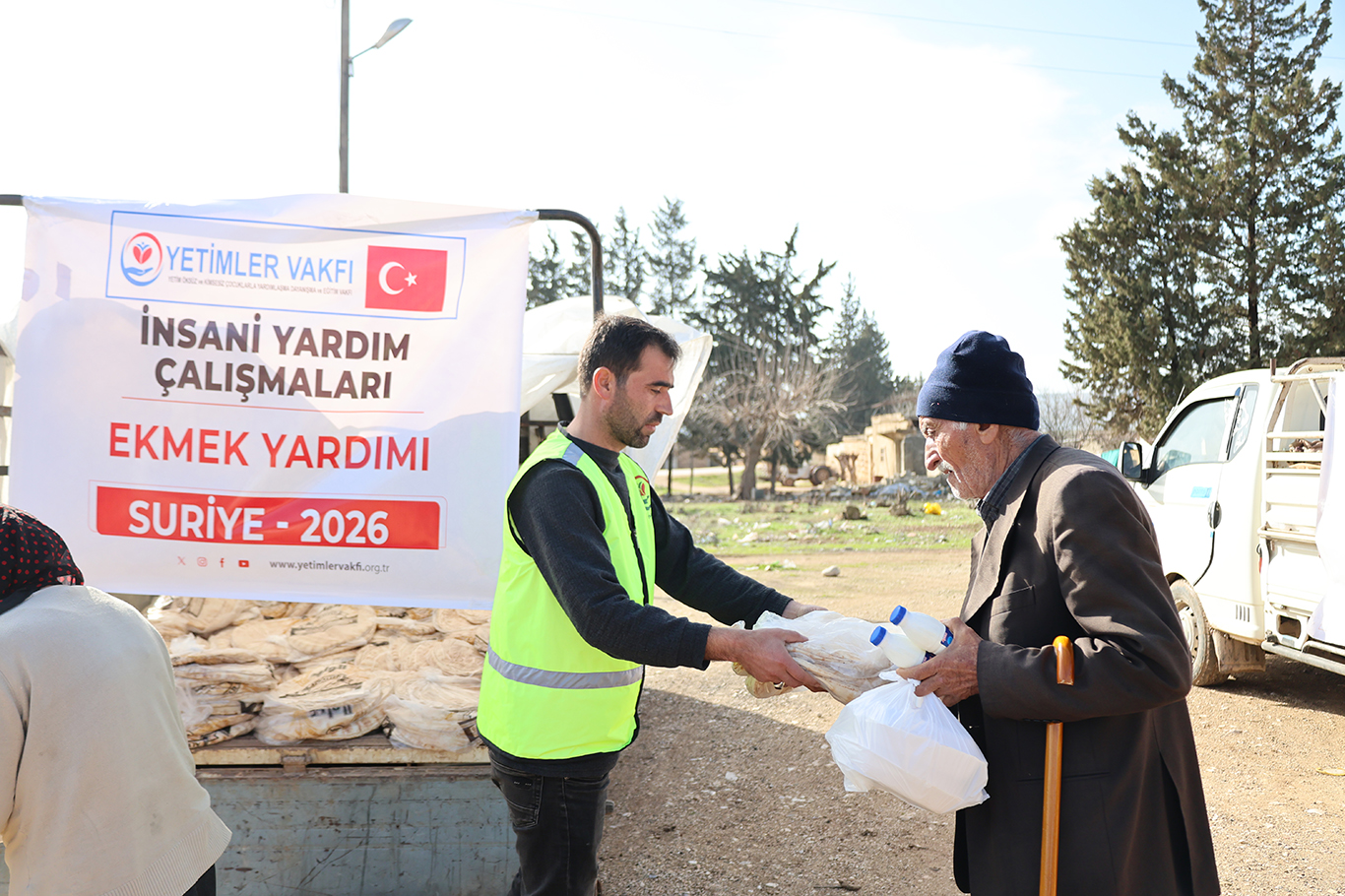 Yetimler Vakfı’ndan Kobani’de sivil halka insani yardım