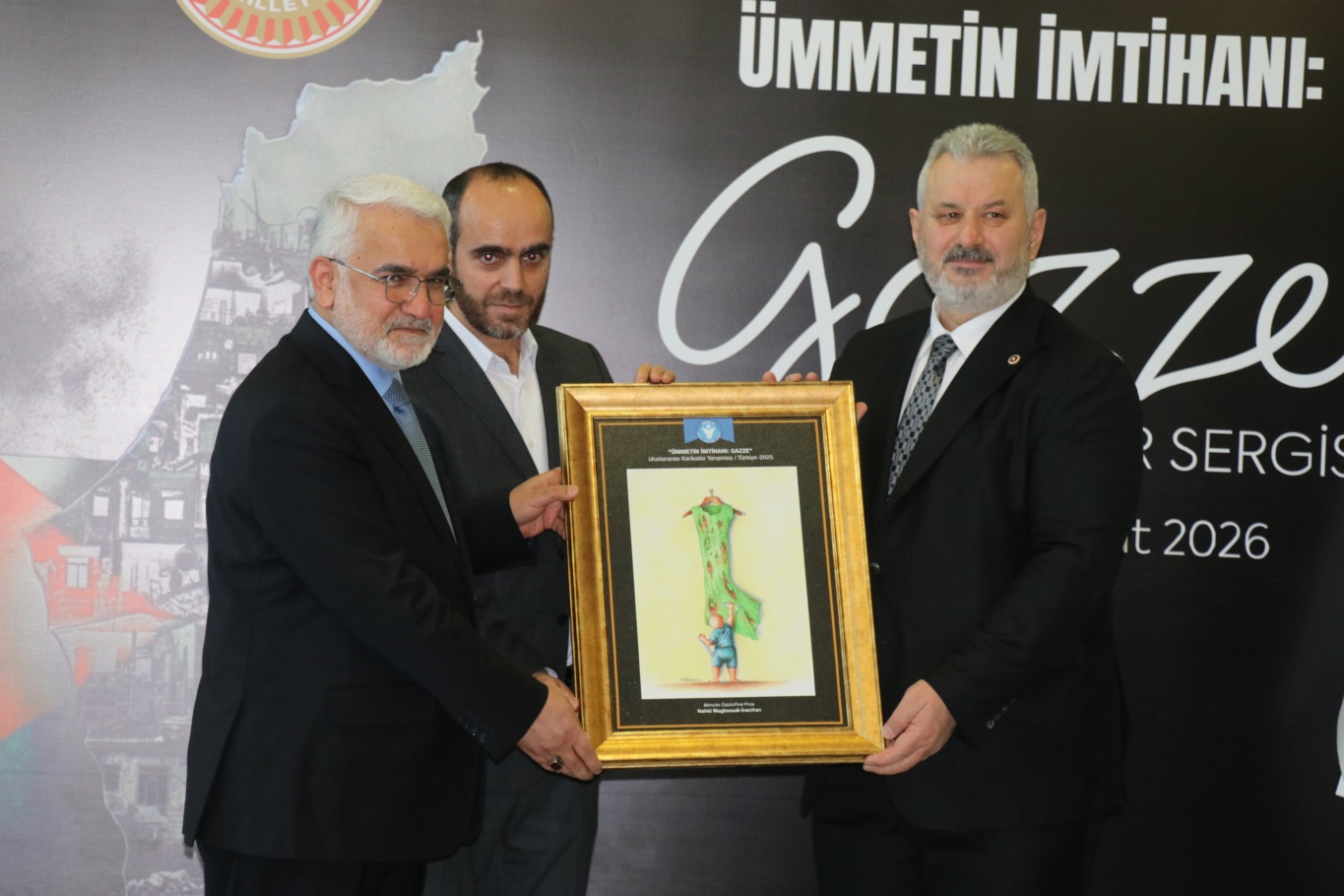 TBMM’de “Ümmetin İmtihanı: Gazze” sergisi açıldı