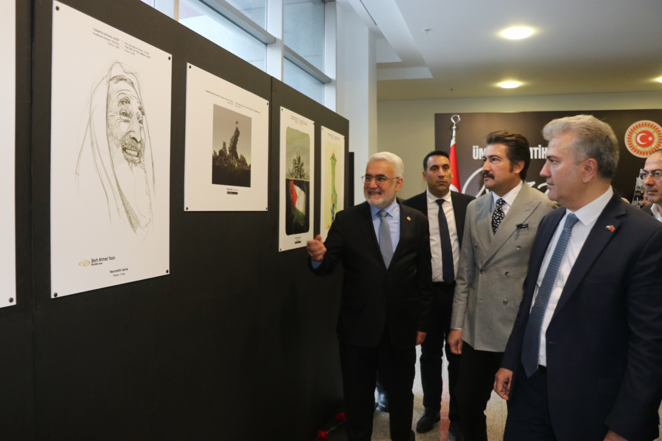 TBMM’de “Ümmetin İmtihanı: Gazze” sergisi açıldı