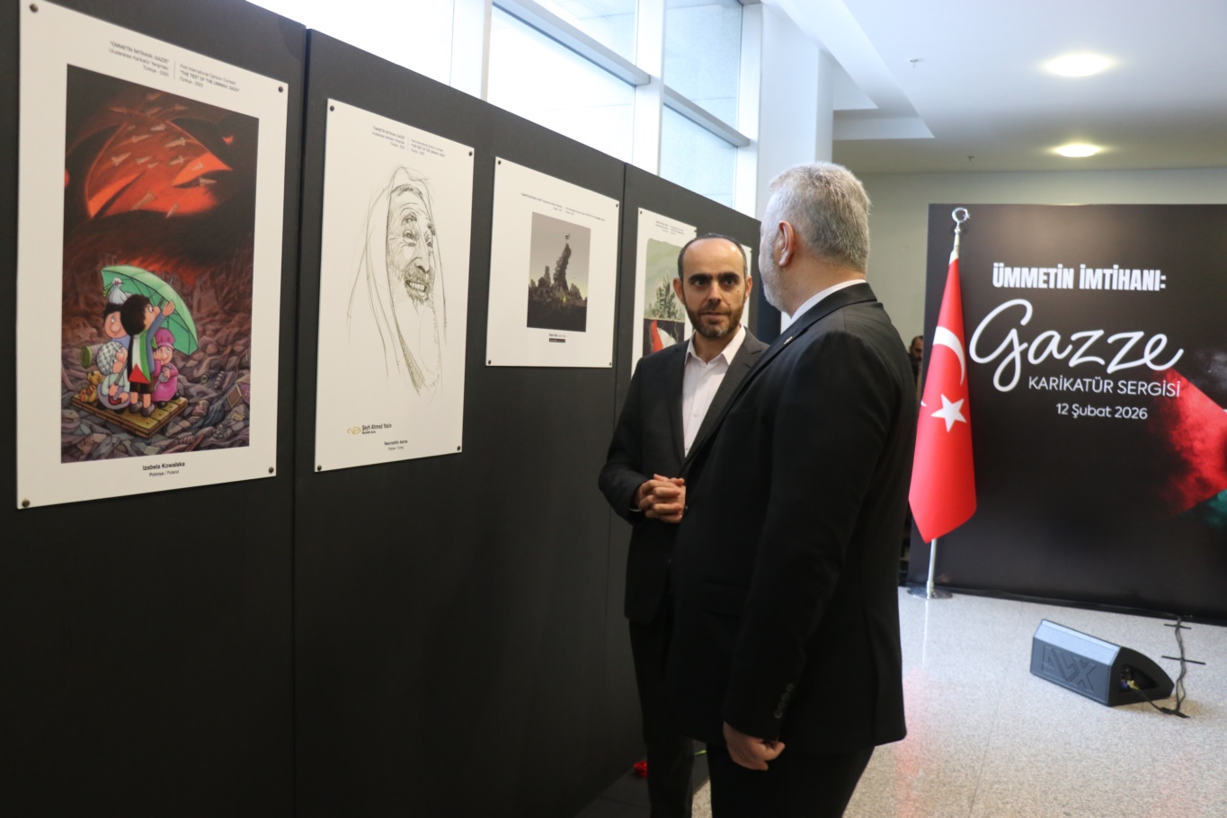 TBMM’de “Ümmetin İmtihanı: Gazze” sergisi açıldı
