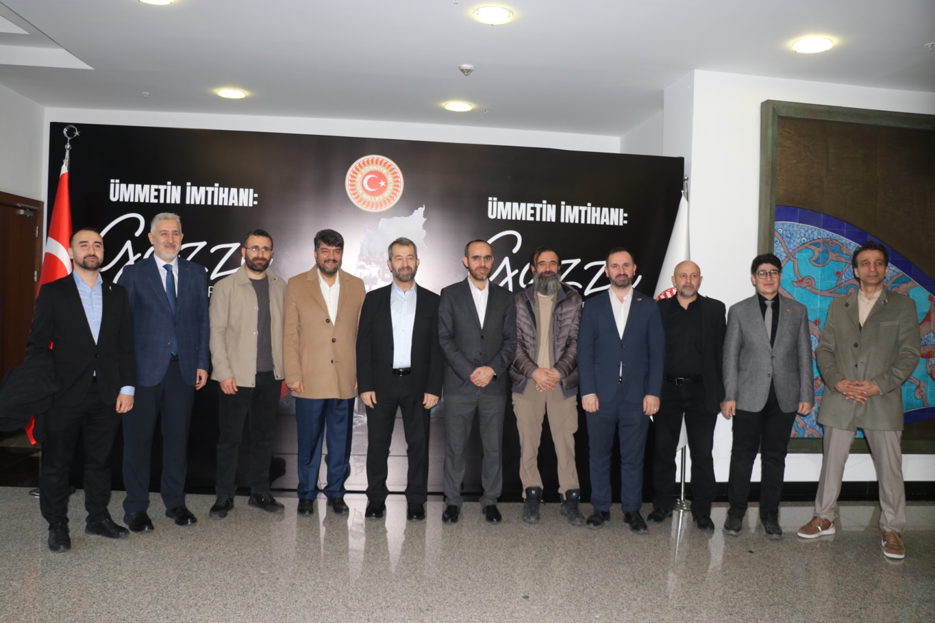 TBMM’de “Ümmetin İmtihanı: Gazze” sergisi açıldı