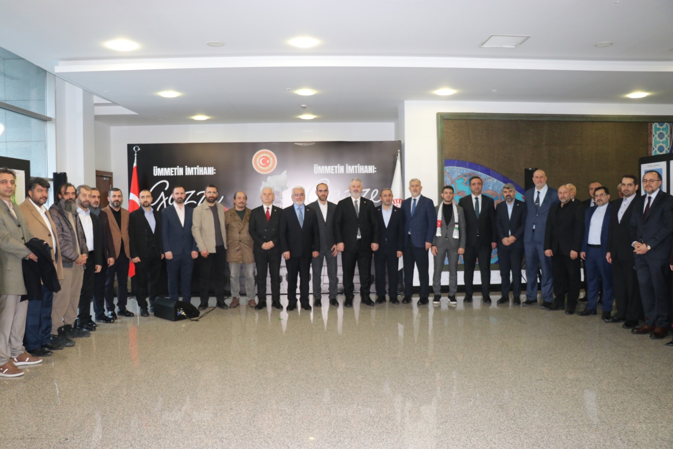TBMM’de “Ümmetin İmtihanı: Gazze” sergisi açıldı