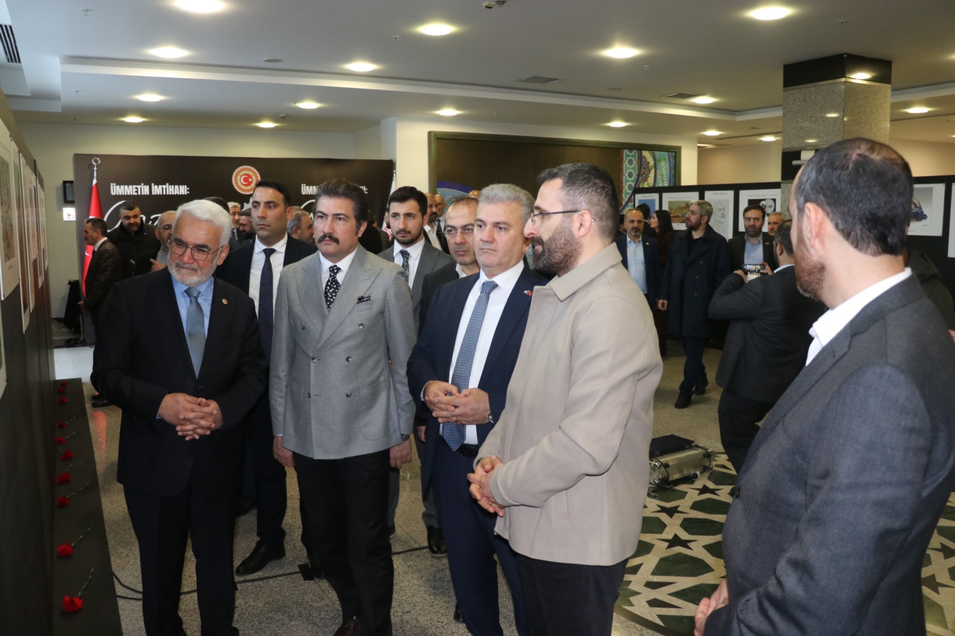 TBMM’de “Ümmetin İmtihanı: Gazze” sergisi açıldı