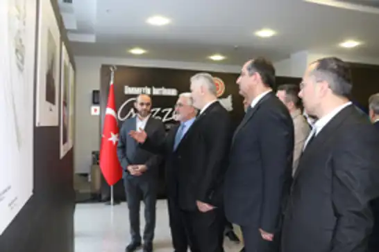 İDEV, TBMM’de "Ümmetin İmtihanı: Gazze" sergisi açtı