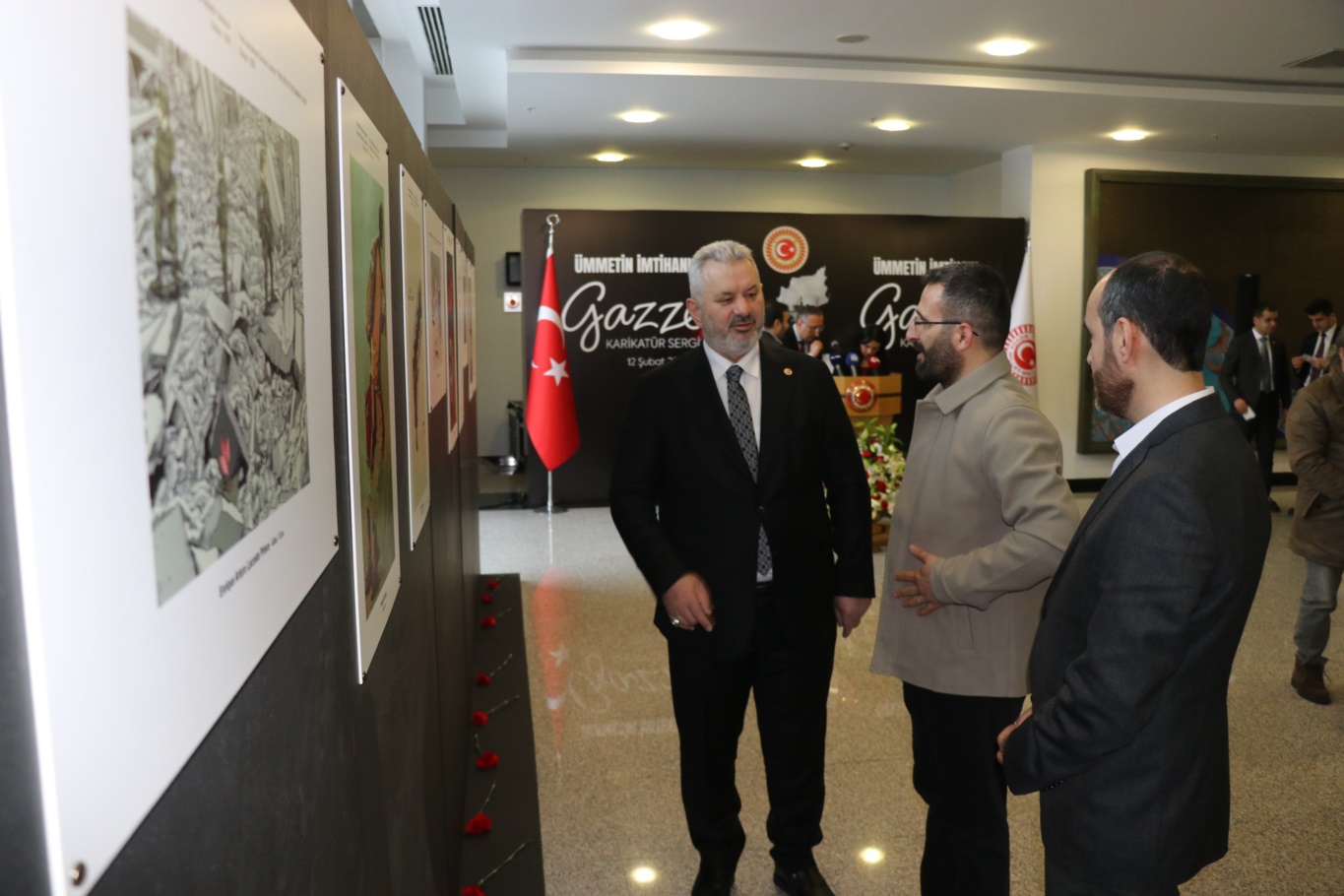 TBMM’de “Ümmetin İmtihanı: Gazze” sergisi açıldı