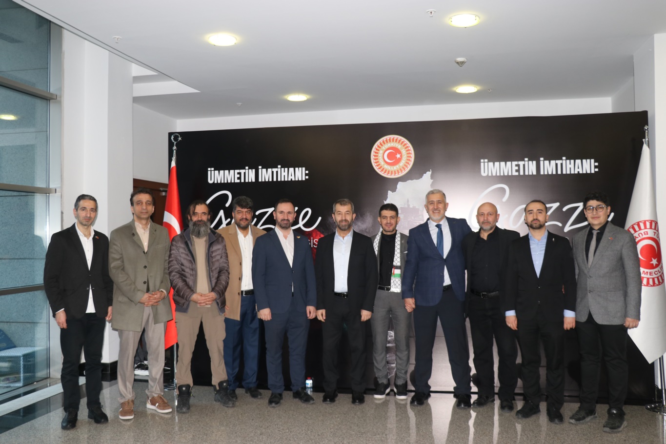 TBMM’de “Ümmetin İmtihanı: Gazze” sergisi açıldı