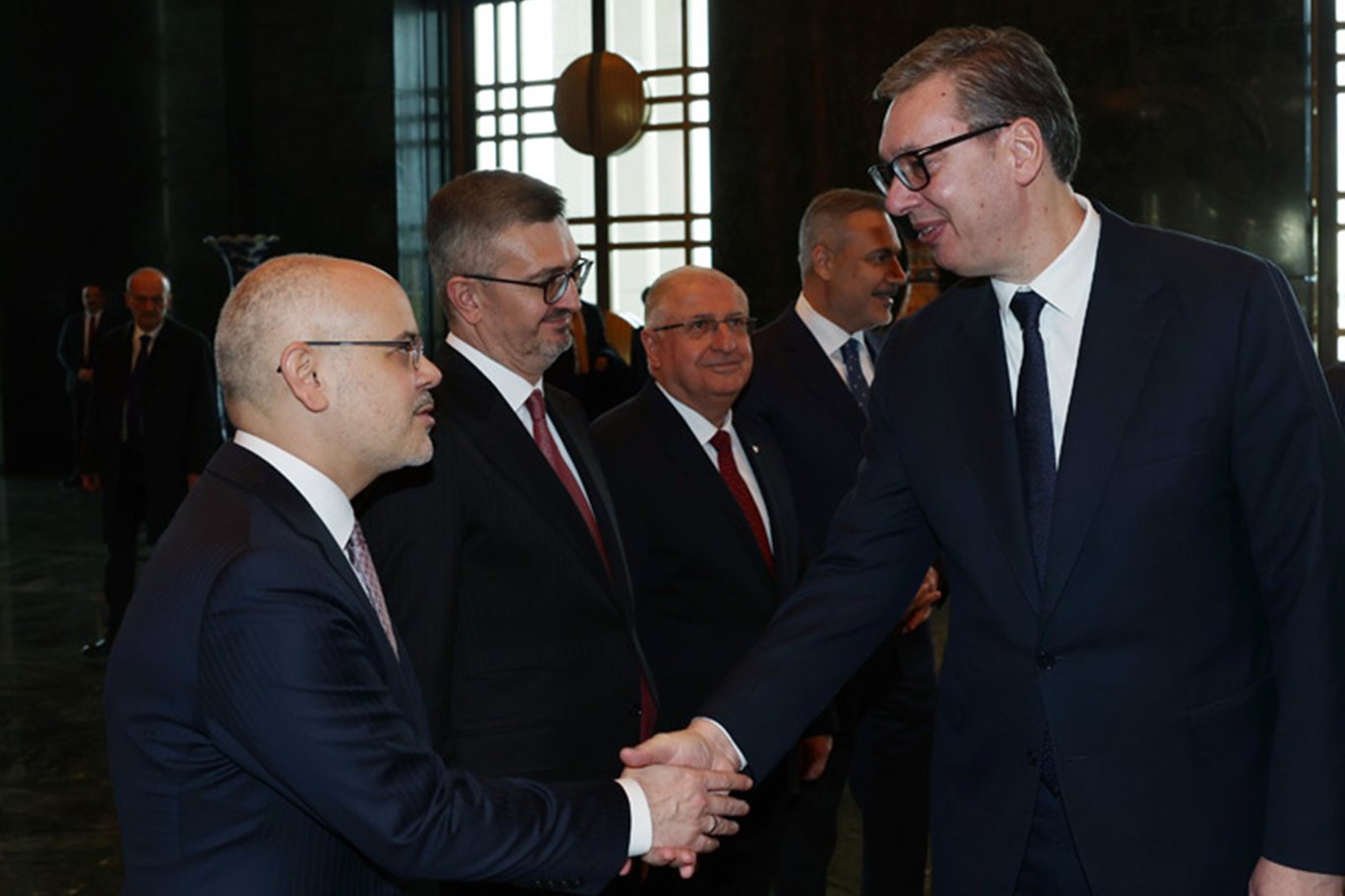 Sırbistan Cumhurbaşkanı Vucic, Cumhurbaşkanlığı Külliyesinde