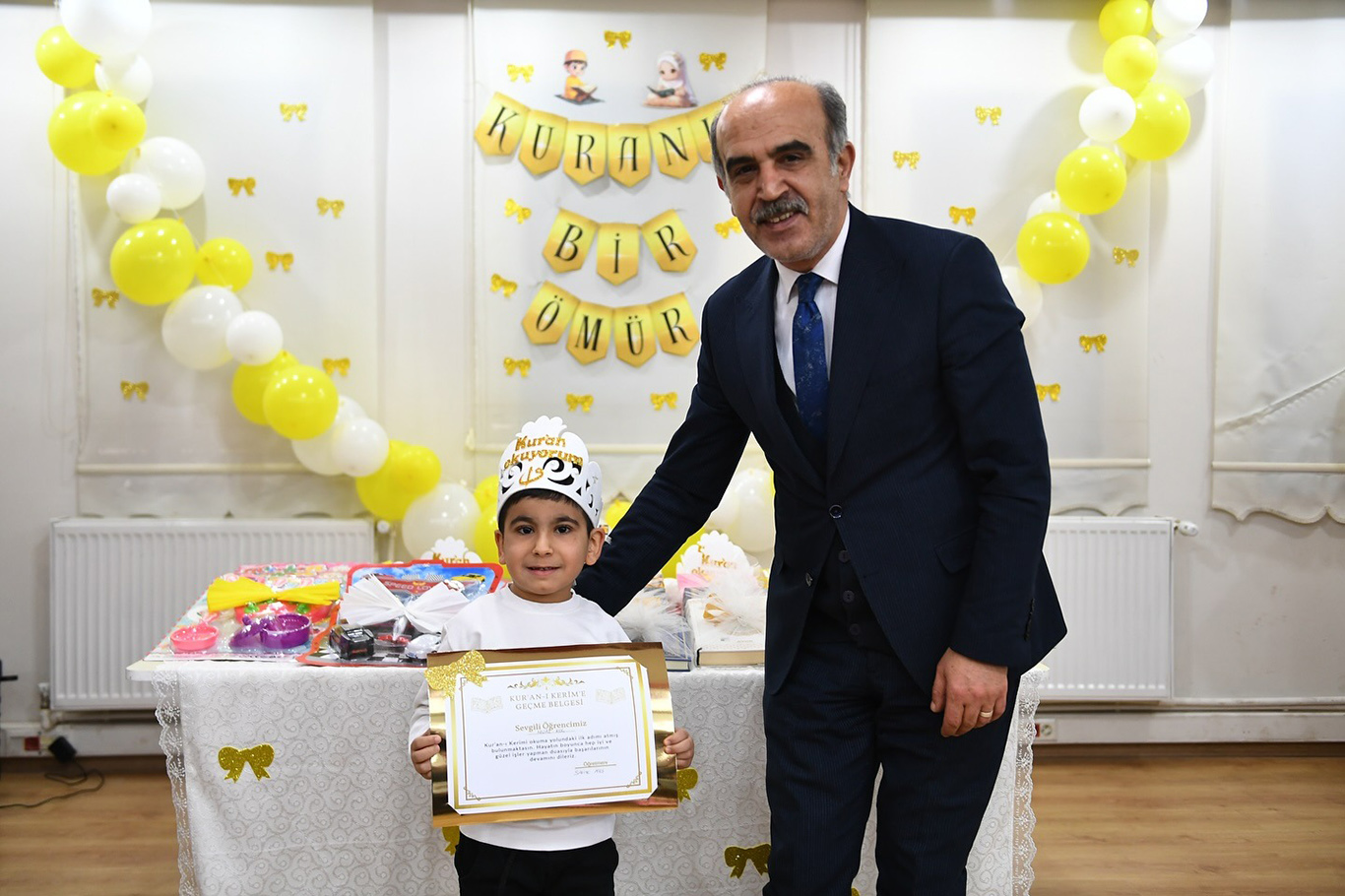 Minik yürekler Kur'an-ı Kerim'le buluştu!