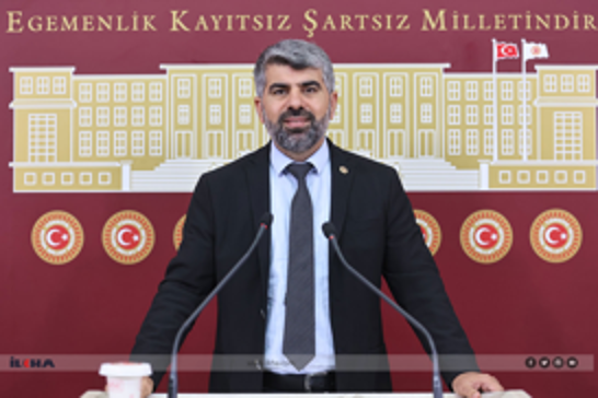 Parlamenterê HUDA PARê Dînç projeya sîstema rêya hesinî ya Diyarbekirê anî rojeva Meclîsê