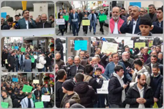 HÜDA PAR Batman İl Teşkilatı'ndan Kürtçe anadil yürüyüşü