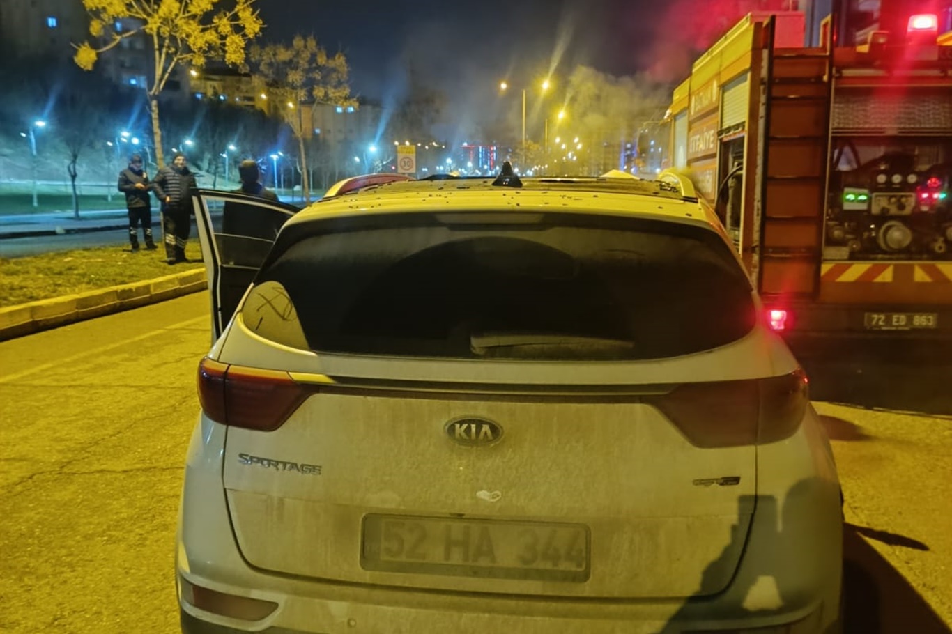 Batman'da direksiyon hakimiyetini kaybeden sürücü kaza yaptı