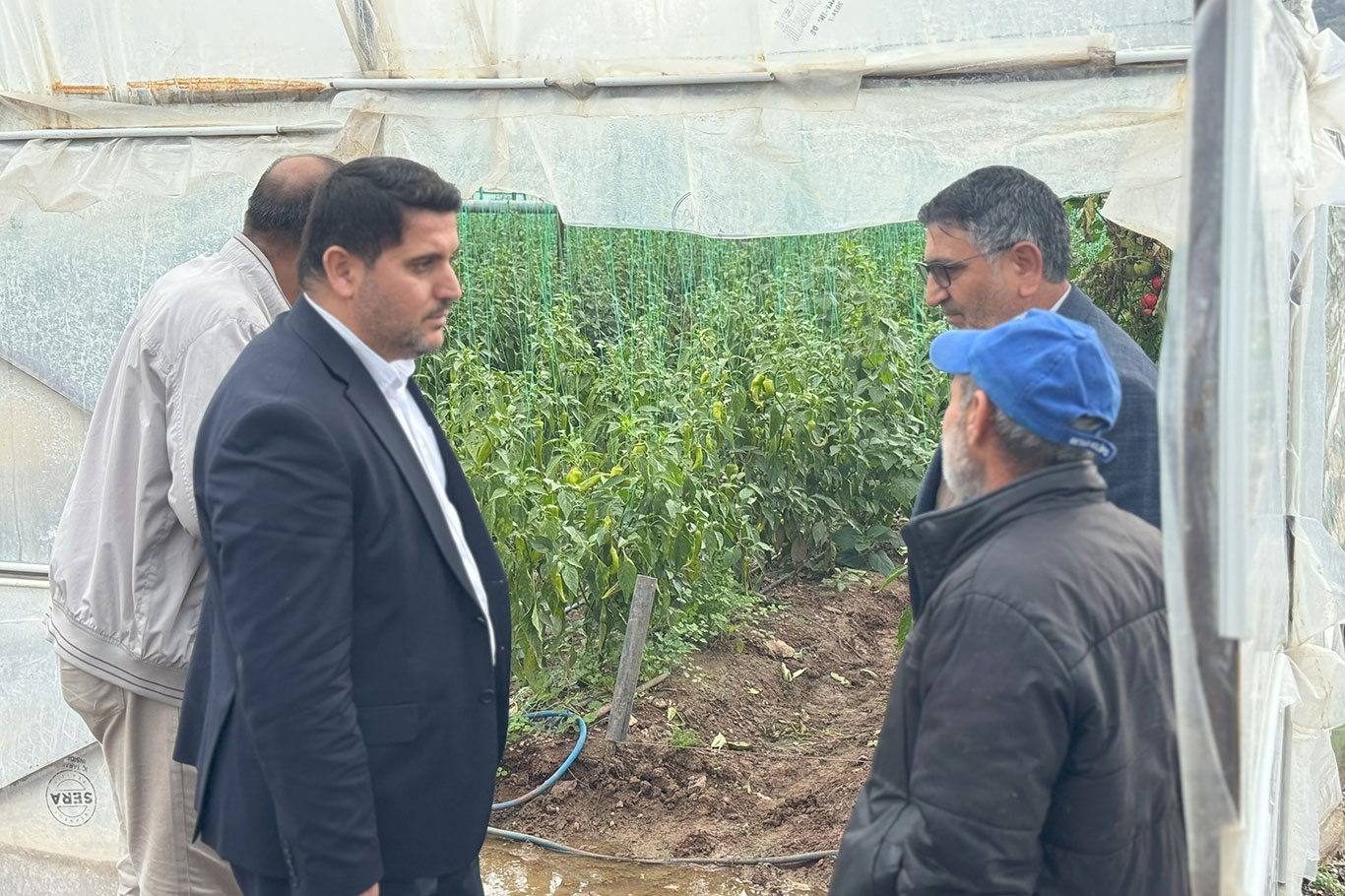 HÜDA PAR Antalya Teşkilatından, Kumluca'da sektör temsilcileri ve üreticilere ziyaret 