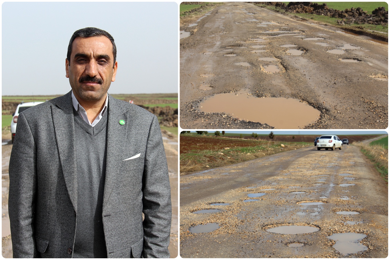 HÜDA PAR Çınar İlçe Başkanından çağrı: Kırsaldaki grup yollarına gerekli bakım ve onarım yapılmalı