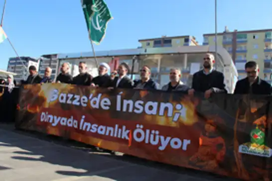 Peygamber Sevdalıları: Ateşkese rağmen Gazze'ye insani yardımların ulaşmasına engel olunmaktadır