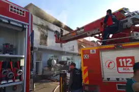 Mardin’de evde çıkan yangında 3 kişi dumandan etkilendi 