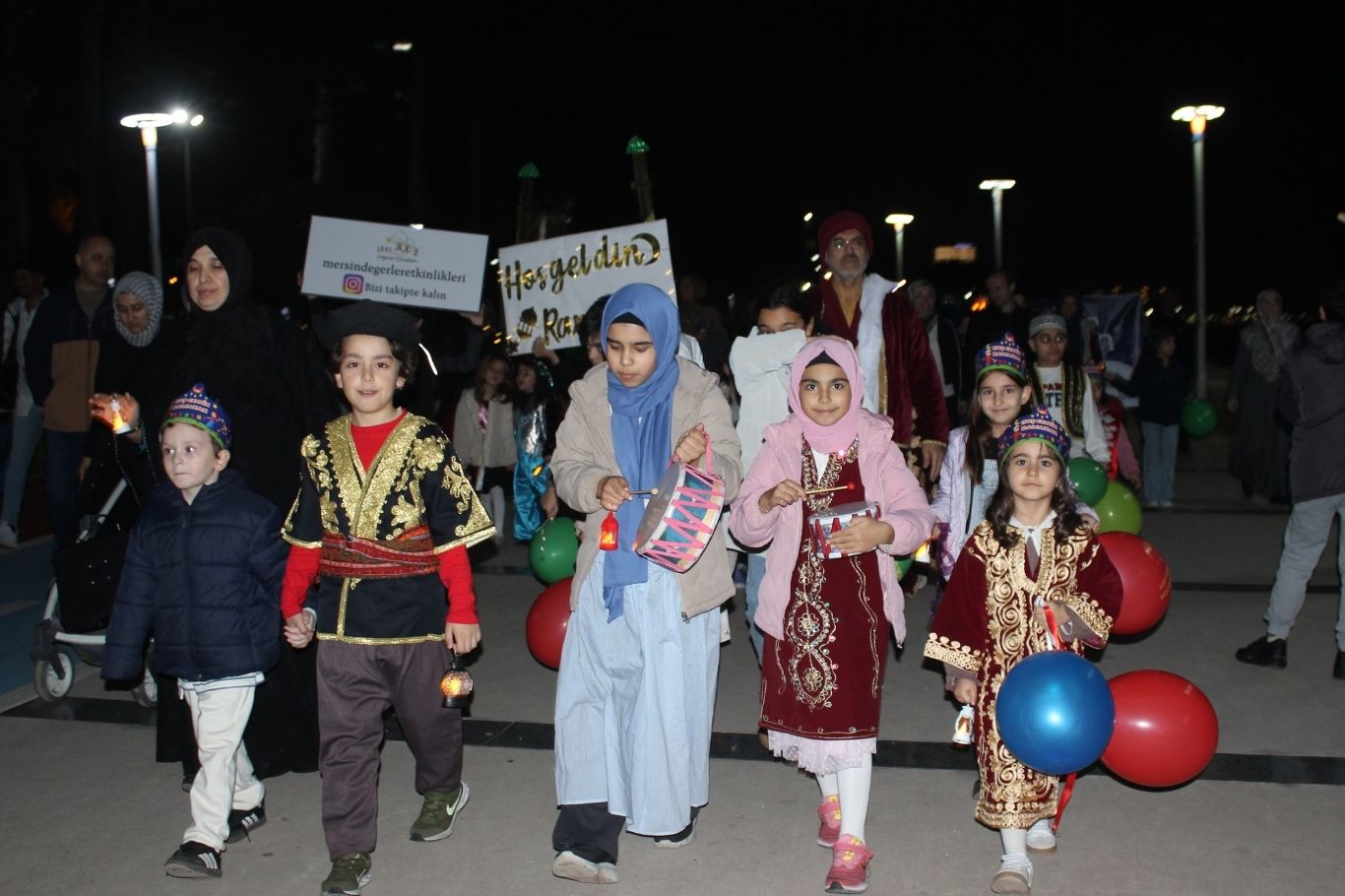 Mersin’de Ramazan ayının gelişi coşkuyla karşılandı