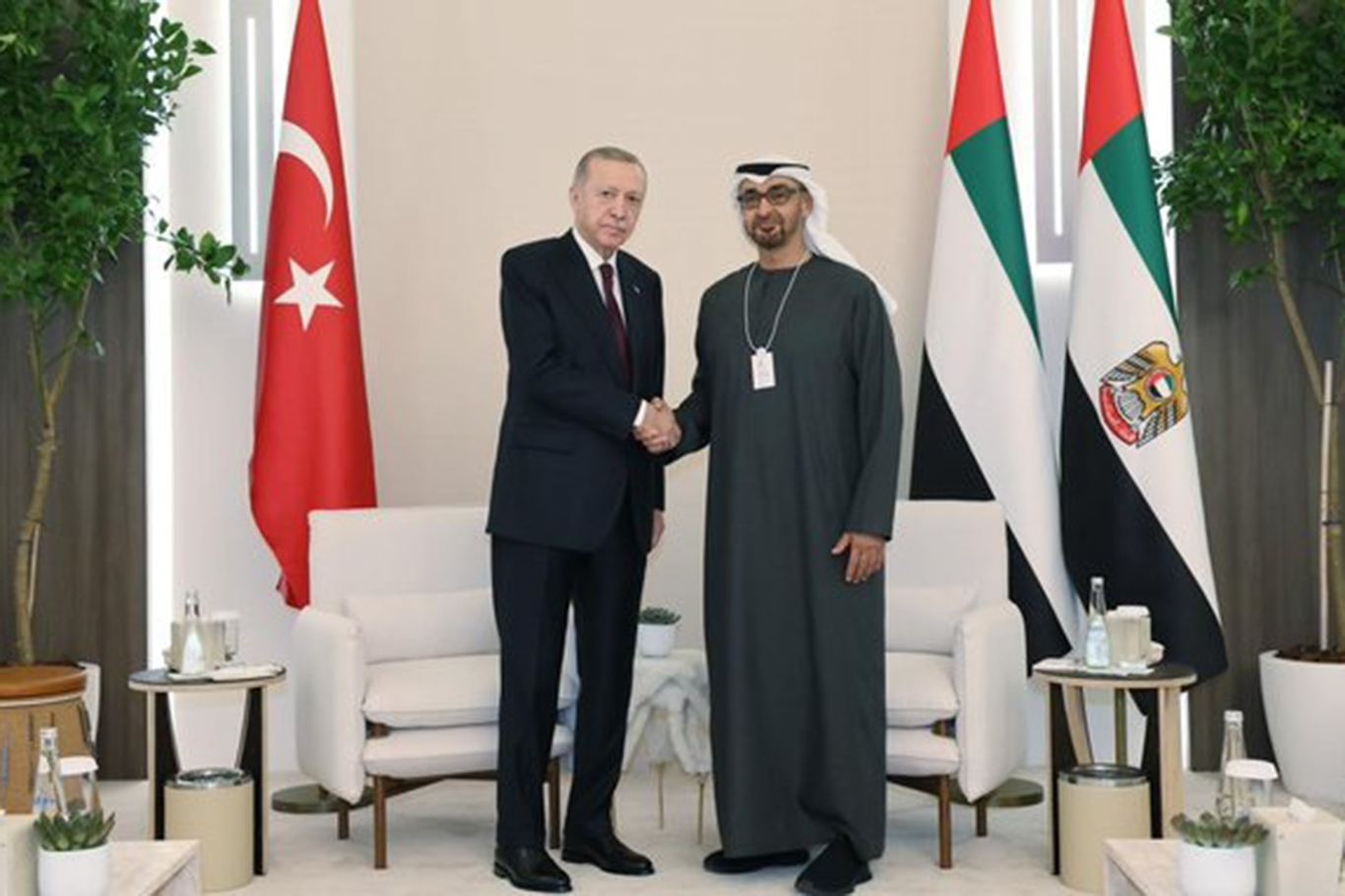 Erdoğan extends get-well wishes to UAE’s Sheikh Mohammed bin Zayed in phone call
