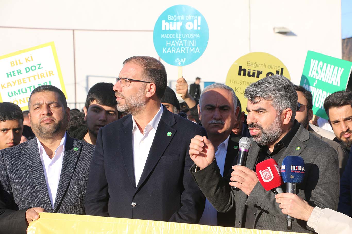 HÜDA PAR Mersin Milletvekili ve HÜDA PAR Gençlik Komisyonu Başkanı Faruk Dinç