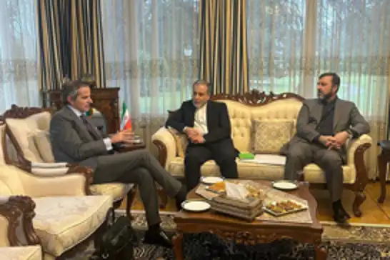 Araqchi, IAEA chief hold crucial technical talks in Geneva ahead of Iran-US negotiations