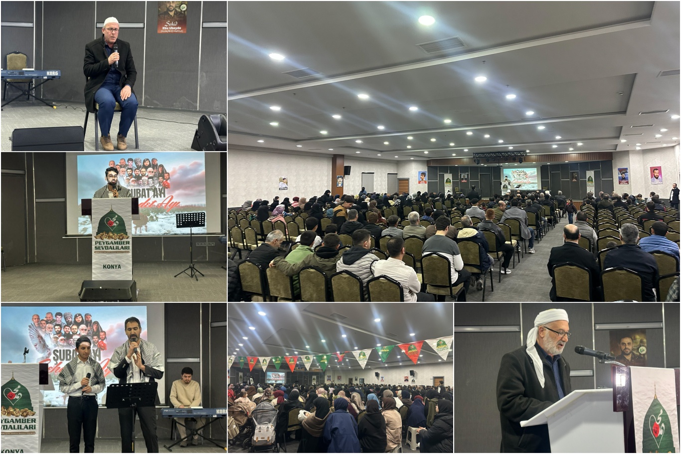 Konya'da "Şubat Ayı Şehadet Ayı " programı düzenlendi