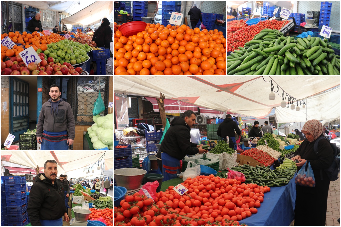 Ramazan öncesinde semt pazarlarında son durum