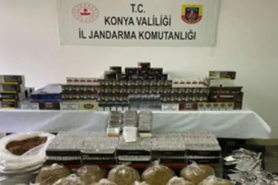 Konya’da kaçakçılık operasyonu: 1 tutuklama