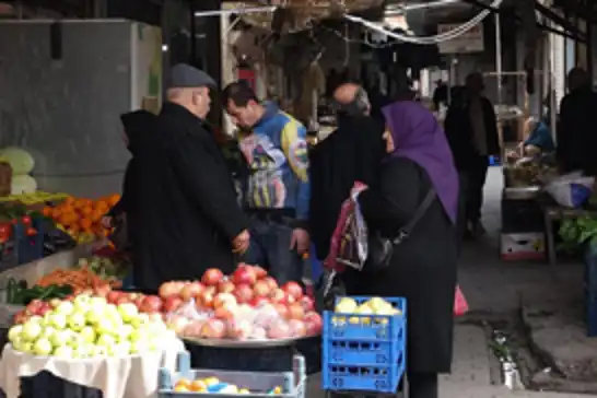 Mardin'de Ramazan hazırlıkları için alışveriş yoğunluğu başladı