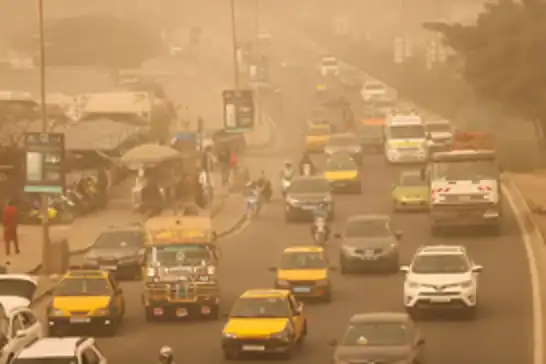 Senegal Sahra Tozu'nun etkisi altında