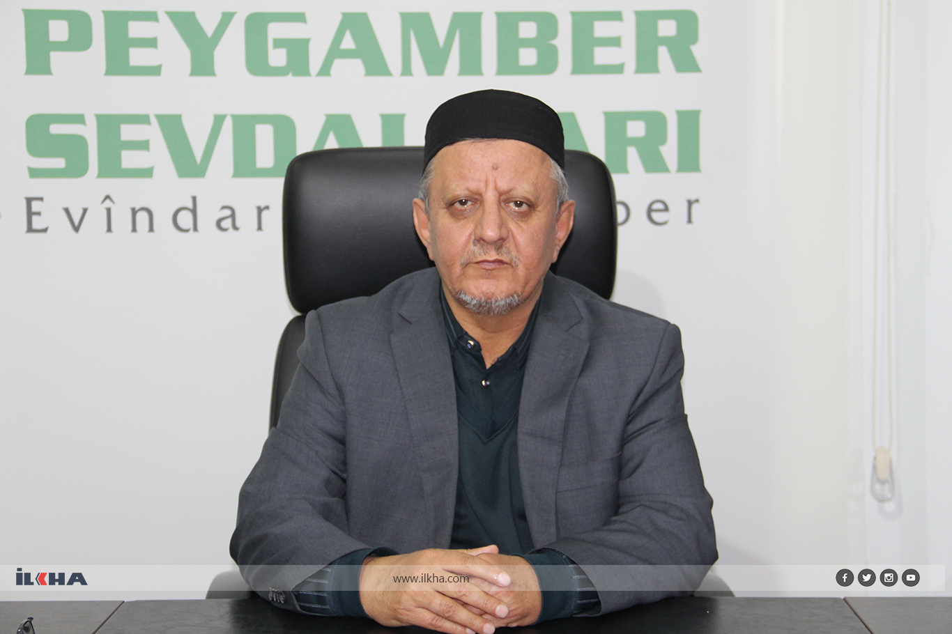 بەشیر شیمشەک سەرۆکی گشتی وەقفی ئەڤیندارێن پێغەمبەر