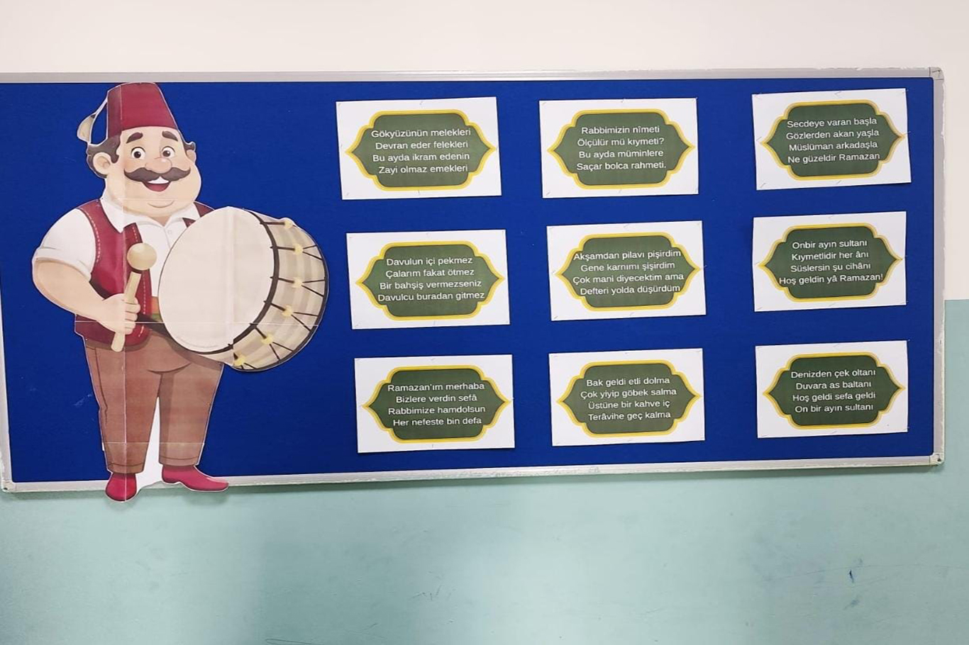 Dibistan ji bo Remezanê hatin xemilandin