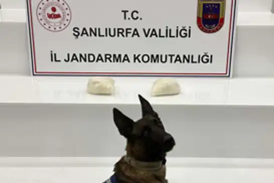 Şanlıurfa’da 2 kilogram sentetik uyuşturucu ele geçirildi