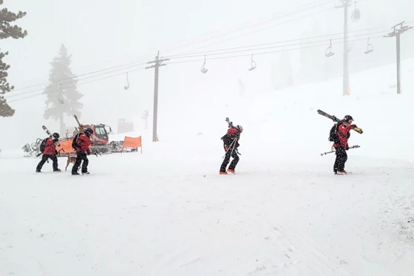 Avalanche in California leaves 9 skiers missing amid severe winter storm