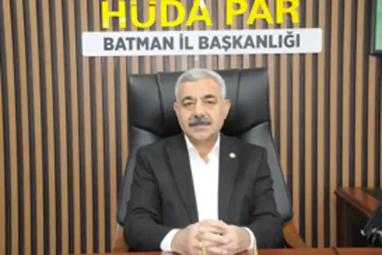 HÜDA PAR Batman İl Başkanı'ndan Ramazan ayı mesajı