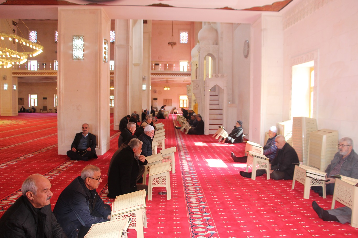 Kur’an ayı olan Ramazanın ilk mukabele geleneği eşsiz manevi atmosferle başladı