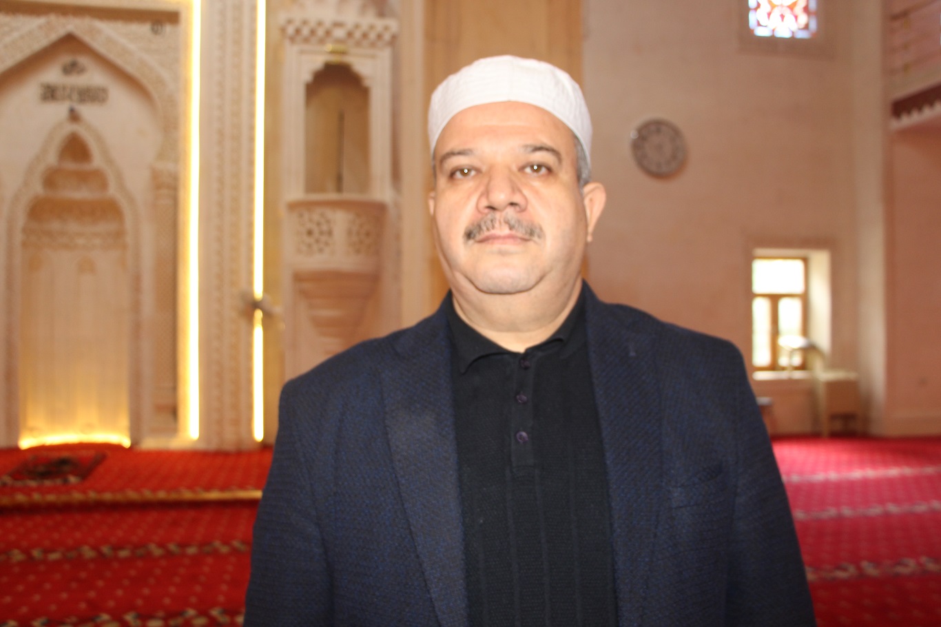 Şakir Nuhoğlu Camii İmamı Abdullatif Bilgin