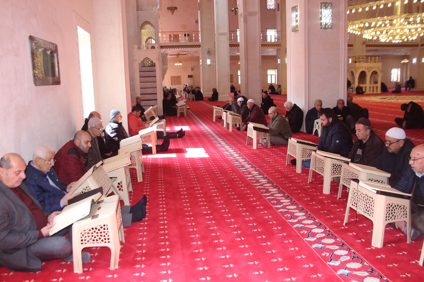 Kur’an ayı olan Ramazanın ilk mukabele geleneği eşsiz manevi atmosferle başladı