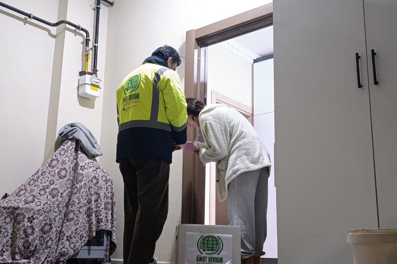 Kızıltepe Umut Kervanı’ndan Ramazan öncesi ihtiyaç sahiplerine gıda yardımı