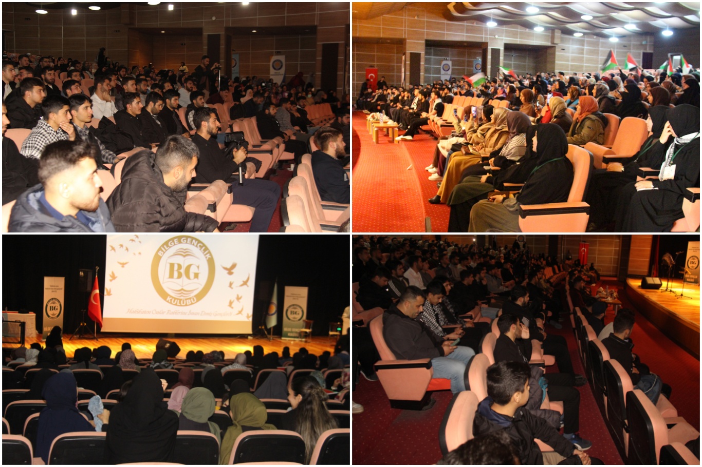 Dicle Üniversitesi'nde Bilge Gençlik Kulübü tarafından "Gazze ve Şehadet" programı düzenlendi