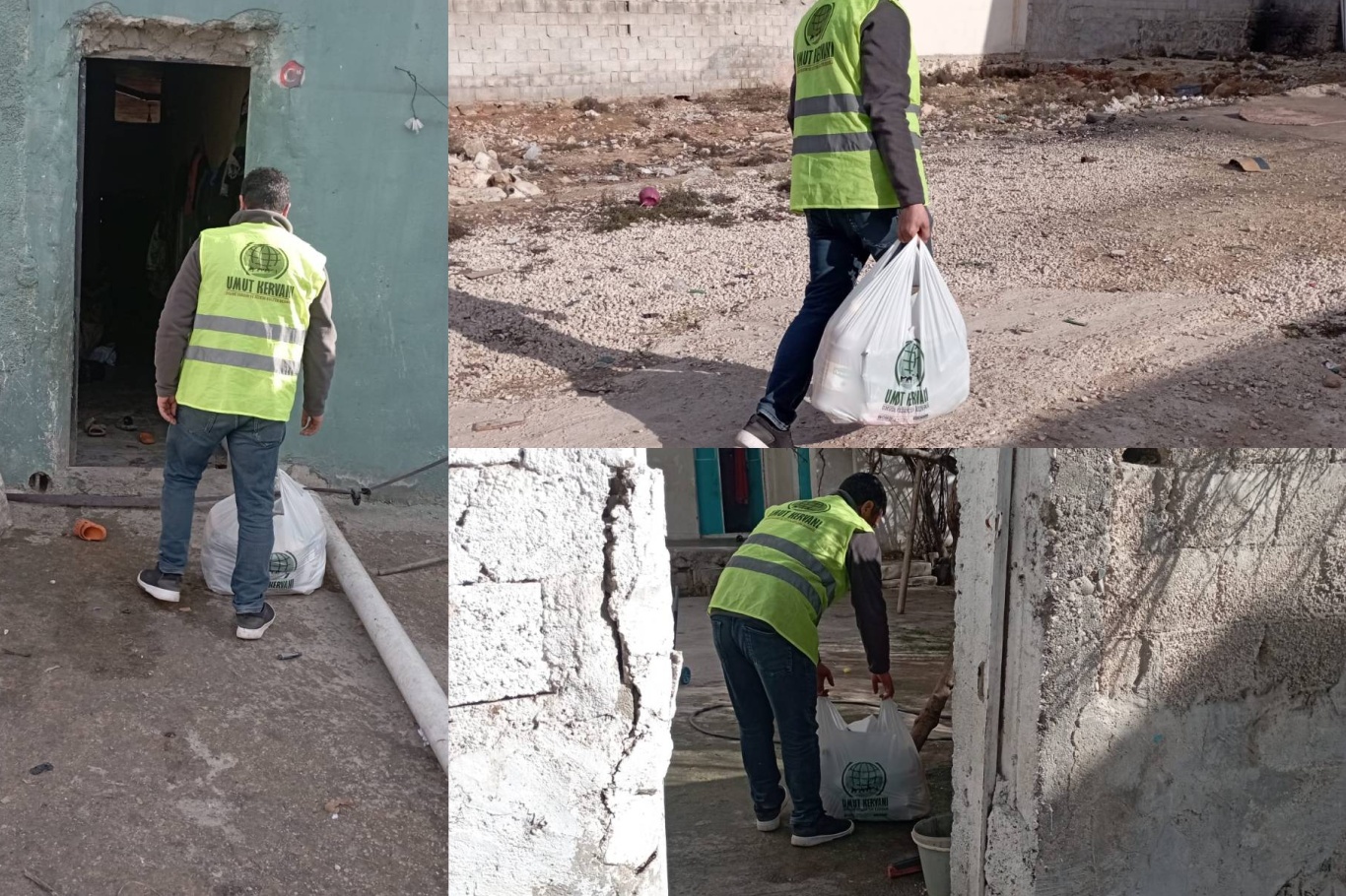 Akçakale’de ihtiyaç sahibi ailelere Ramazan kumanyası dağıtıldı