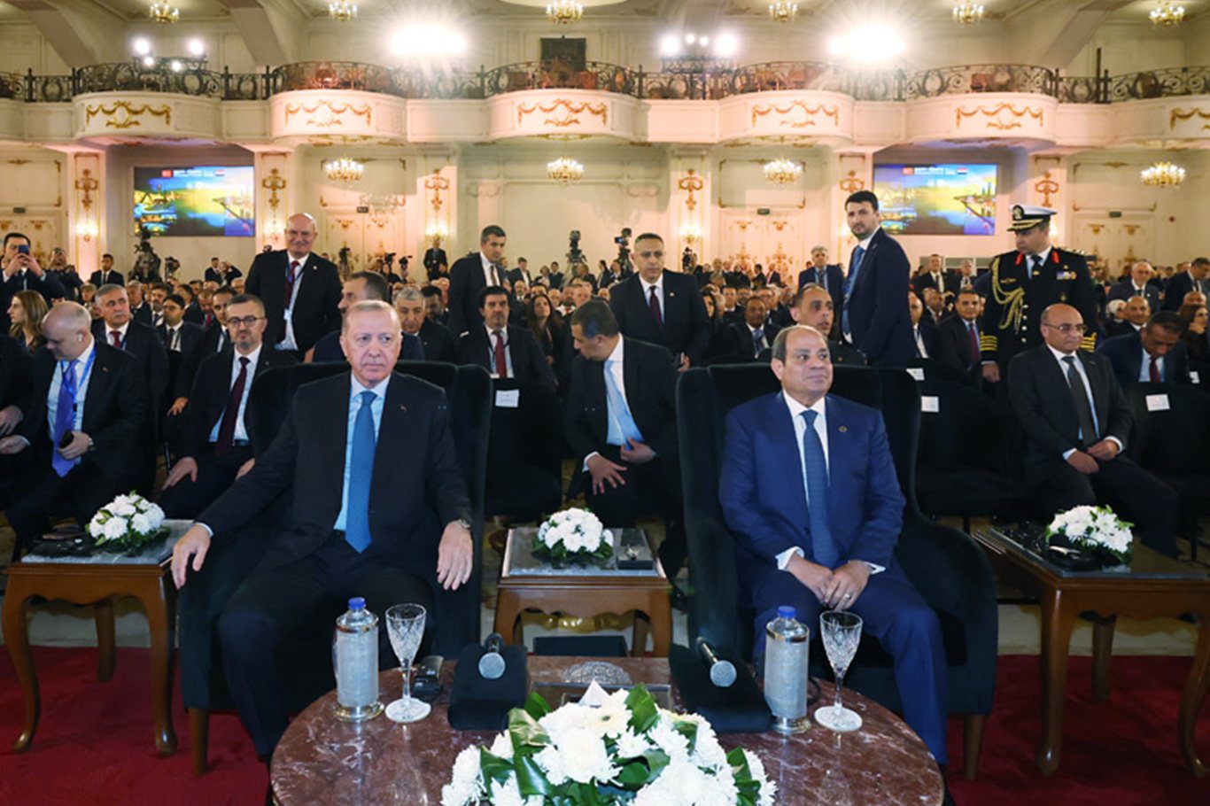 Cumhurbaşkanı Erdoğan, “Türkiye-Mısır İş Forumu Kapanış Oturumu”na katıldı.