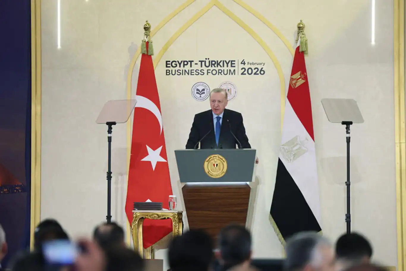 أردوغان: نرغب في العمل مع مصر لإعادة إعمار غزة وتعزيز الشراكة الاقتصادية