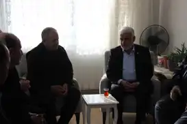 يابيجي أوغلو يزور عائلة أوزدمير المتضررة من زلزال قهرمان مرعش