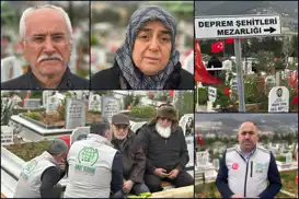 Her mezar taşında bir hikâye: Hatay’da 6 Şubat acısı