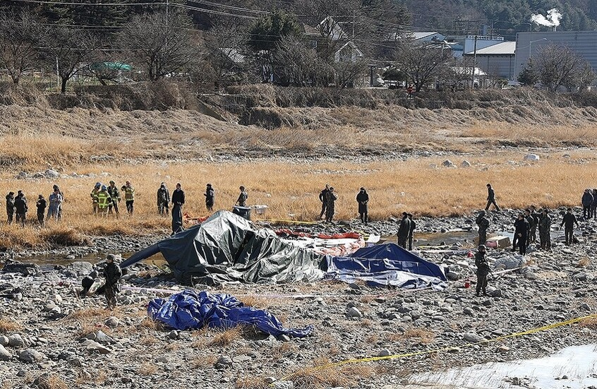 مقتل جنديين إثر سقوط مروحية عسكرية في كوريا الجنوبية