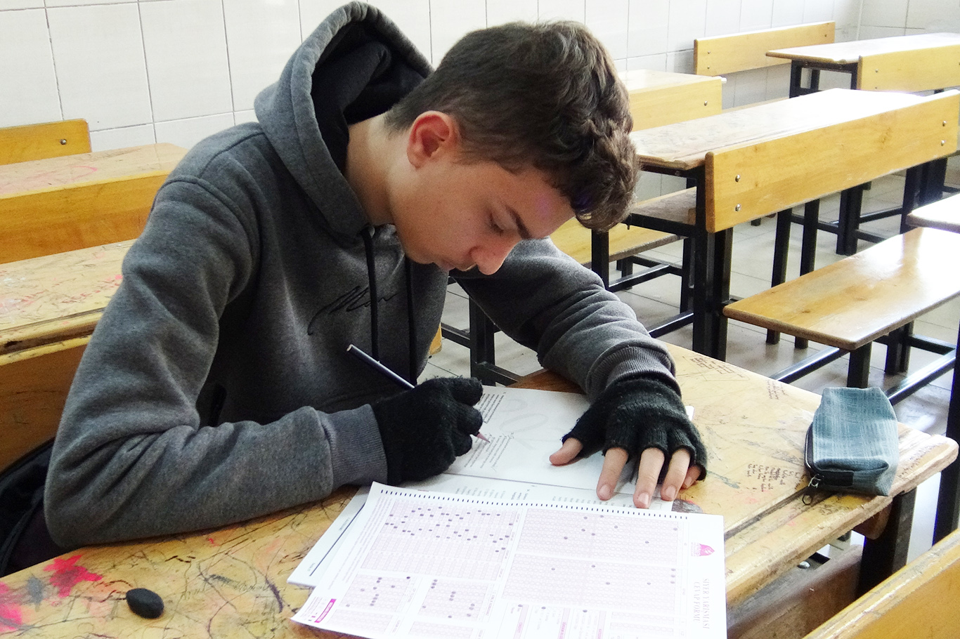 Siyer Yarışmasına katılan Gazze'li kardeşler: Gönlümüzün yarısı Gazze'de