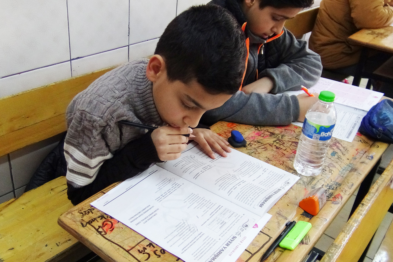 Siyer Yarışmasına katılan Gazze'li kardeşler: Gönlümüzün yarısı Gazze'de