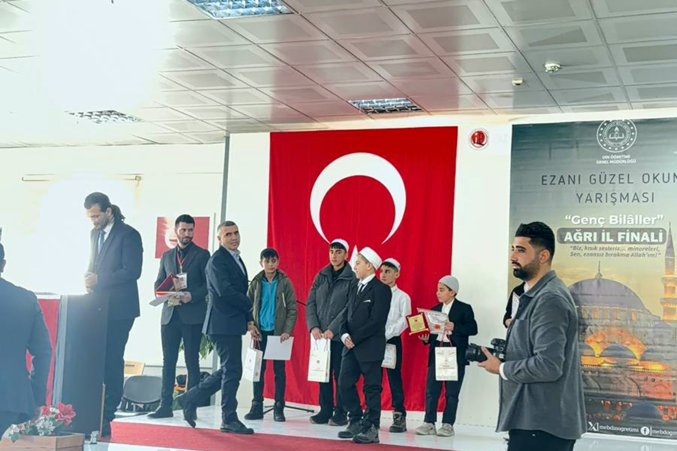 Ağrı'da Ezan Okuma Yarışması finali gerçekleştirildi